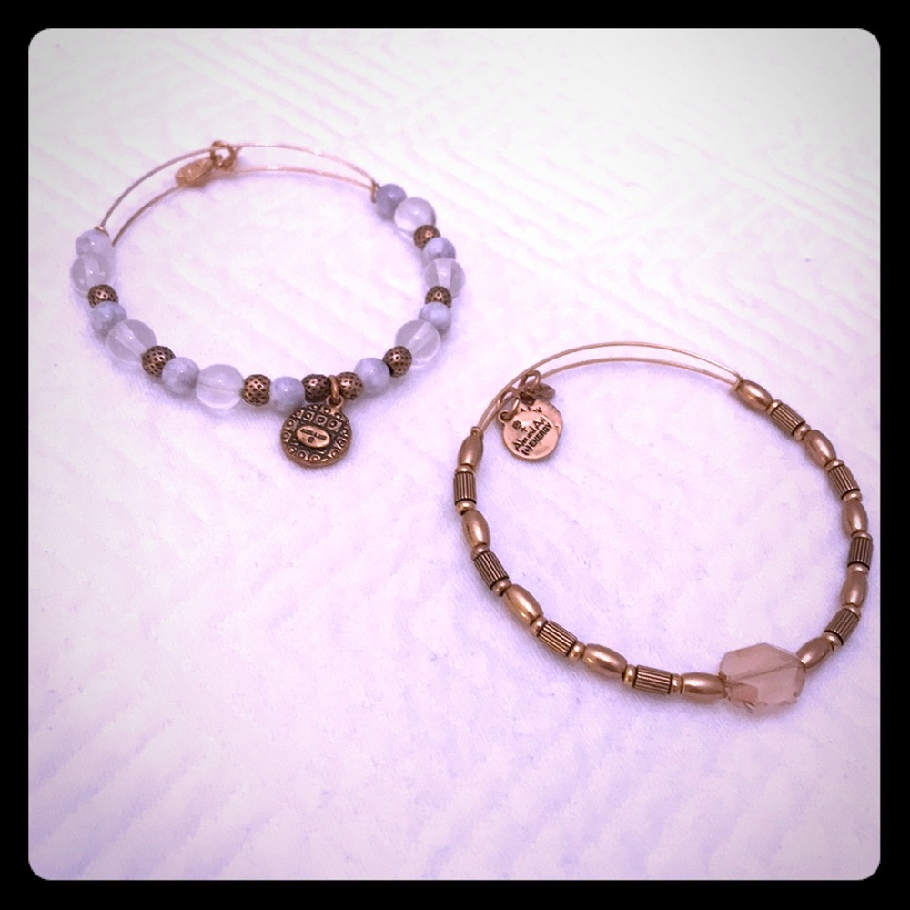 Two pack of Alex and Ani bracelets